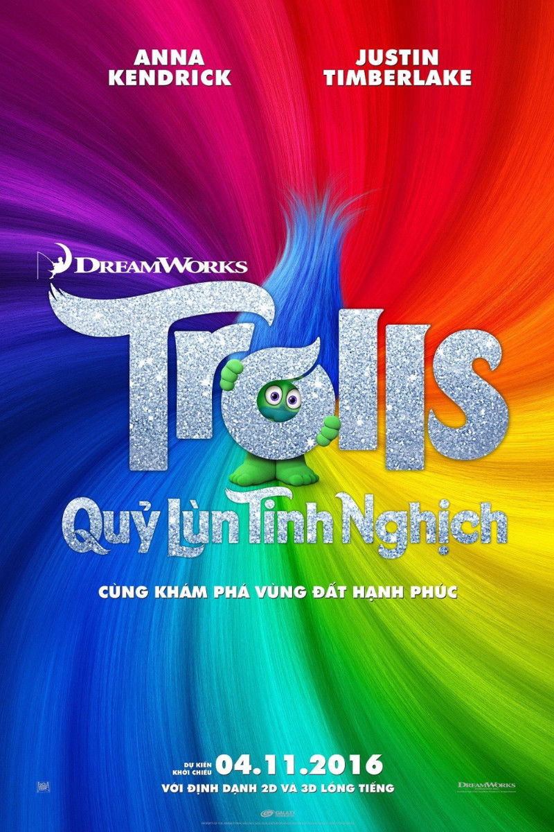 Quỷ Lùn Tinh Nghịch - Trolls (2016)