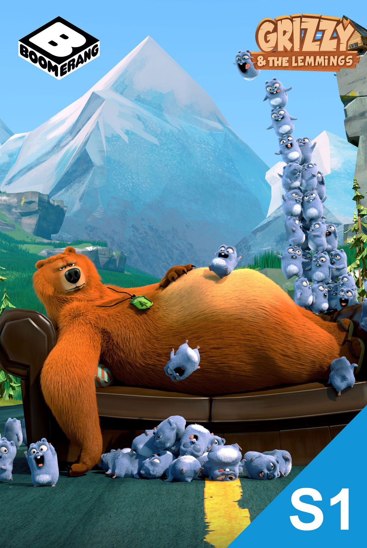 Grizzy Và Hội Lemmut (Phần 1) - Grizzy And The Lemmings (Season 1) (2016)