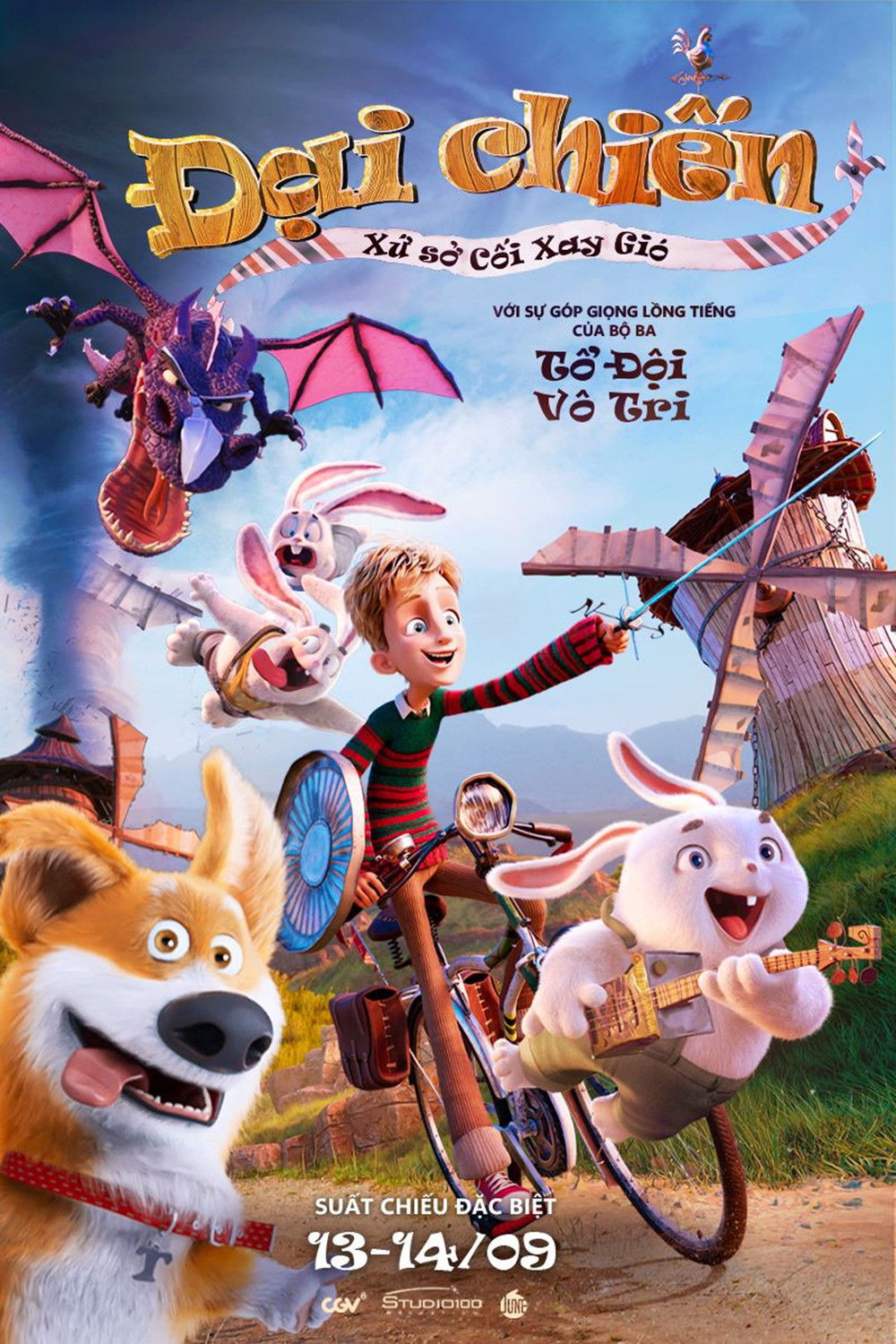 Đại Chiến Xứ Sở Cối Xay Gió (Gigantes, una Aventura extraordinaria) - Storm Crashers (Giants Of La Mancha) (2024)