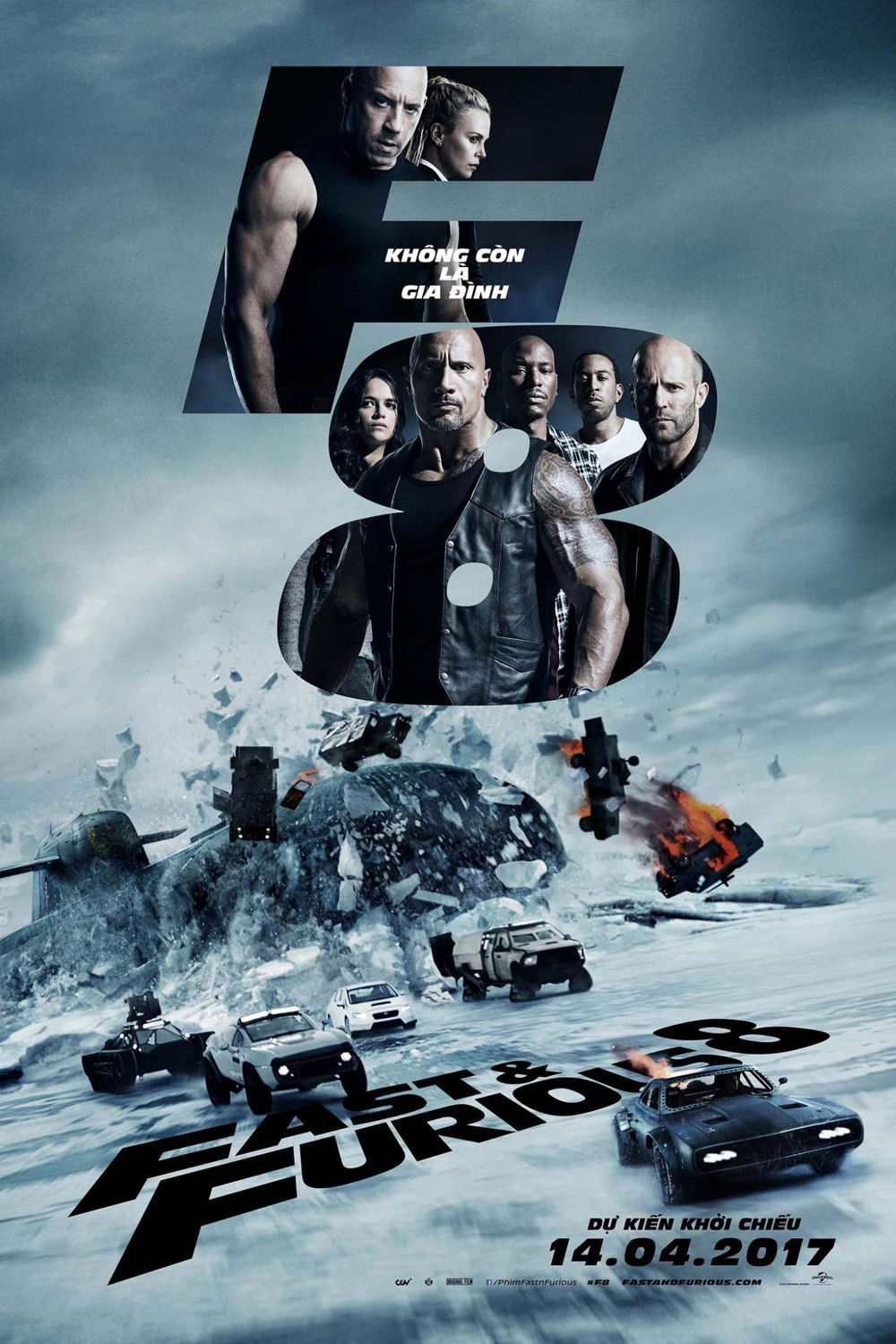 Quá Nhanh Quá Nguy Hiểm 8 - The Fate of the Furious (2017)