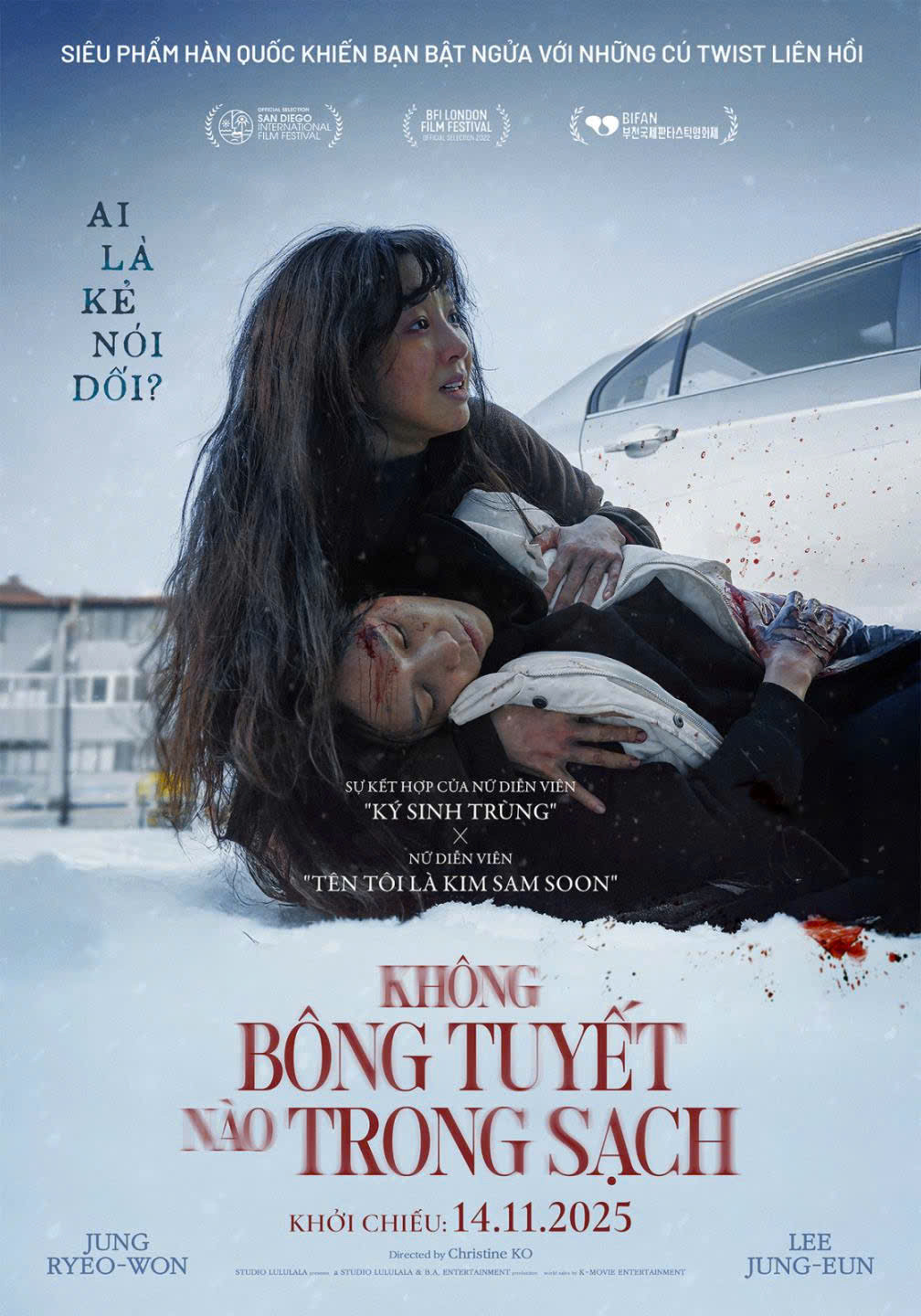 Không Bông Tuyết Nào Trong Sạch - The Woman in the White Car (2025)