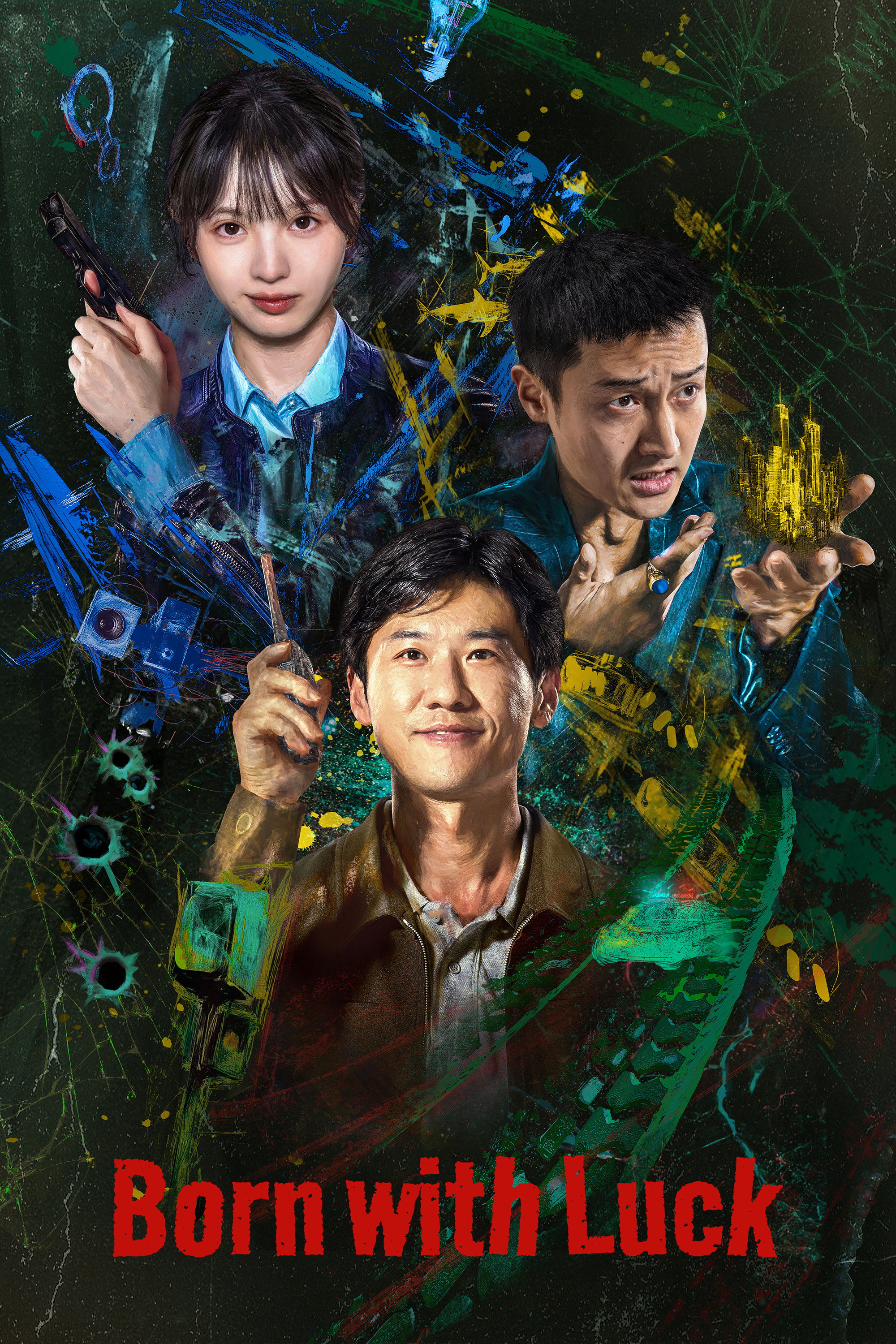 Tội Ác Ngớ Ngẩn (Tội Phạm IQ Thấp) - Born With Luck (2026)