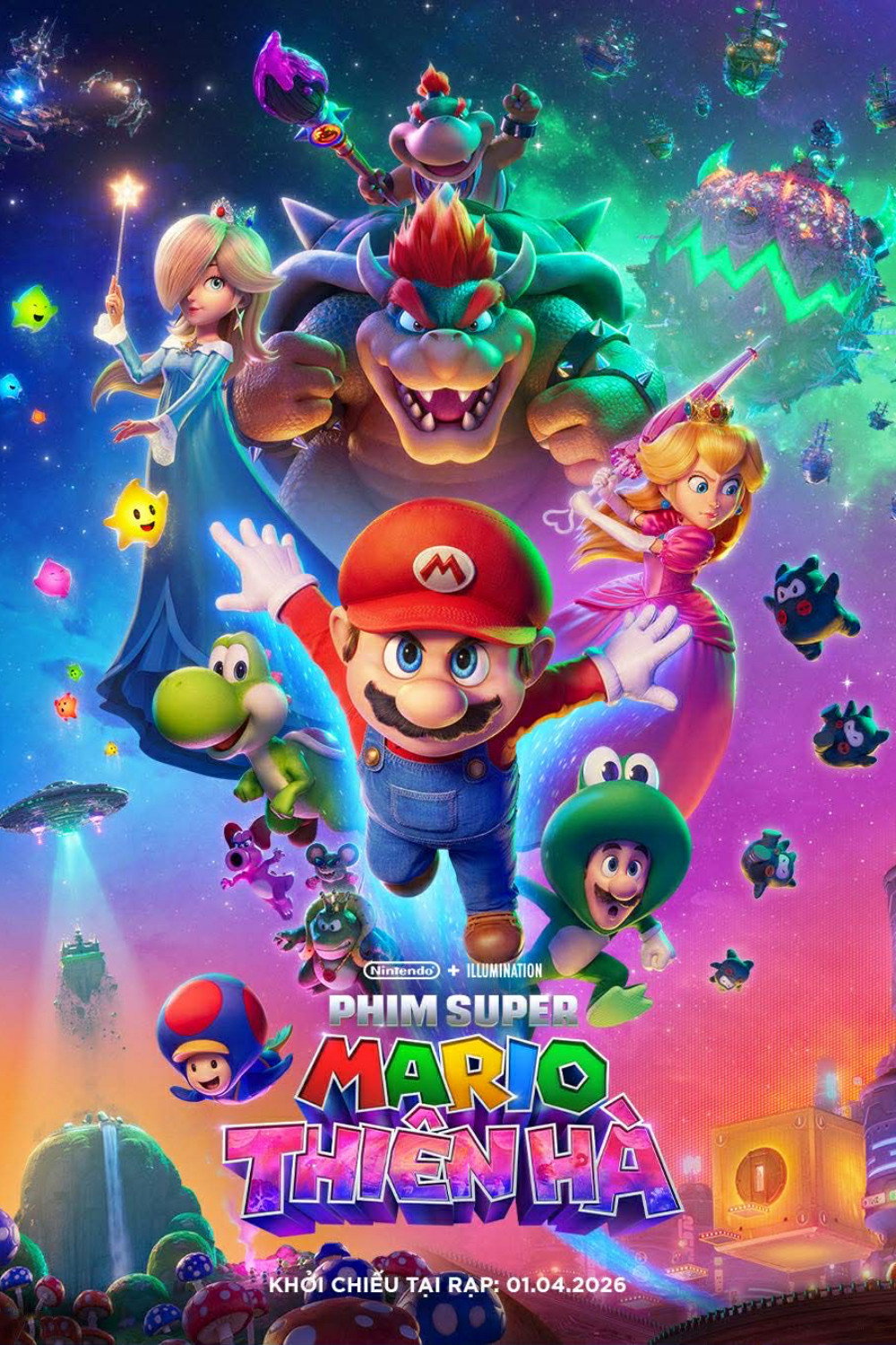 Phim Super Mario Thiên Hà - The Super Mario Galaxy Movie (2026)