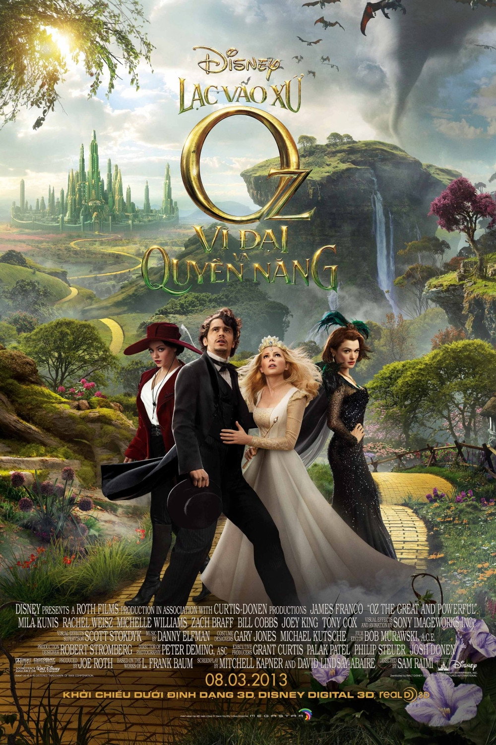Lạc Vào Xứ Oz Vĩ Đại và Quyền Năng - Oz The Great And Powerful (2013)
