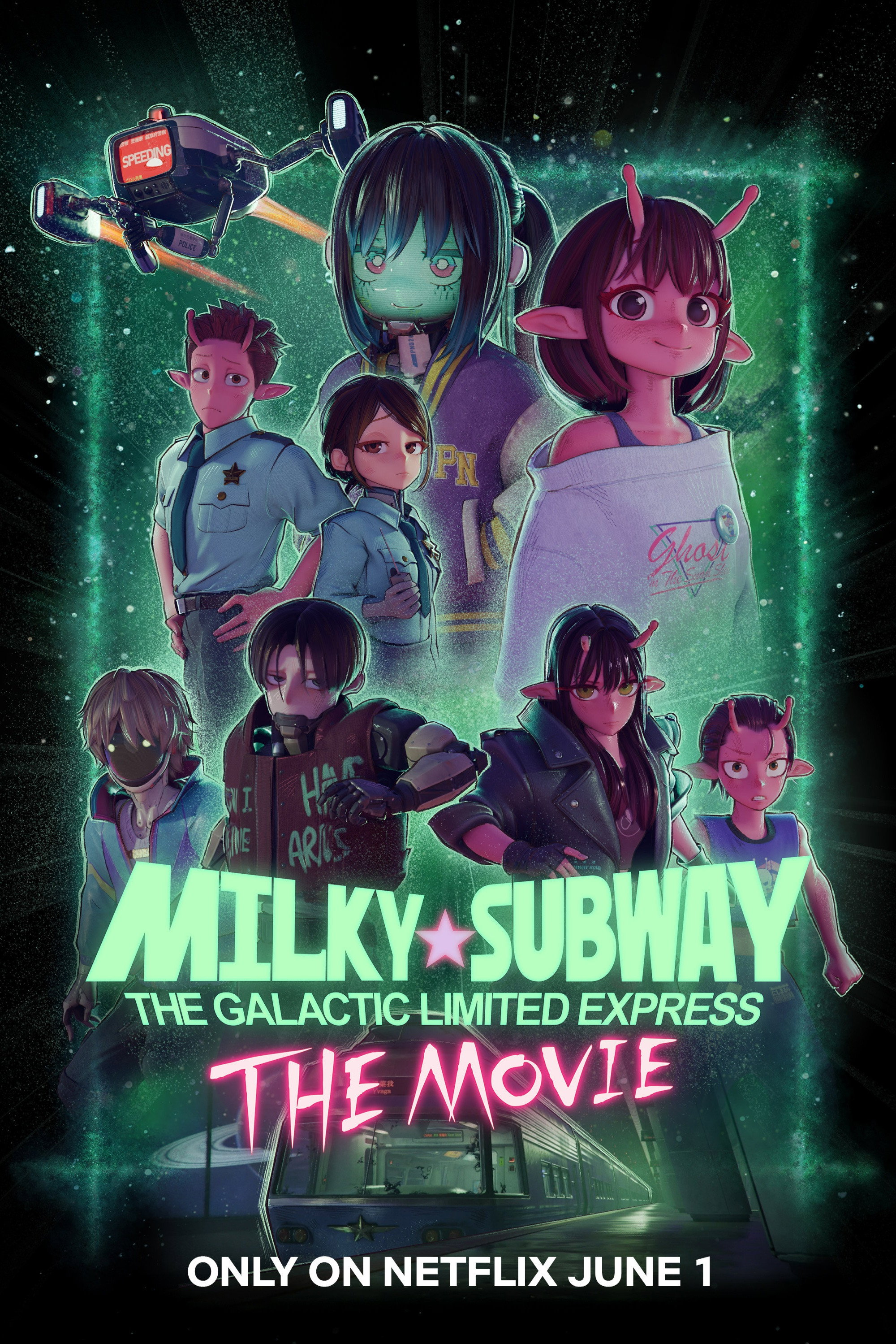 Milky☆Subway Tàu Tốc Hành Thiên Hà (Bản Điện Ảnh) - Milky☆Subway: The Galactic Limited Express The Movie (2026)