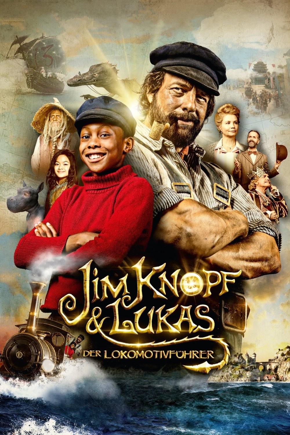 Chuyến Phiêu Lưu Của Jim Cúc Quần Lukas Và Đầu Máy Hơi Nước - Jim Button and Luke the Engine Driver (2018)