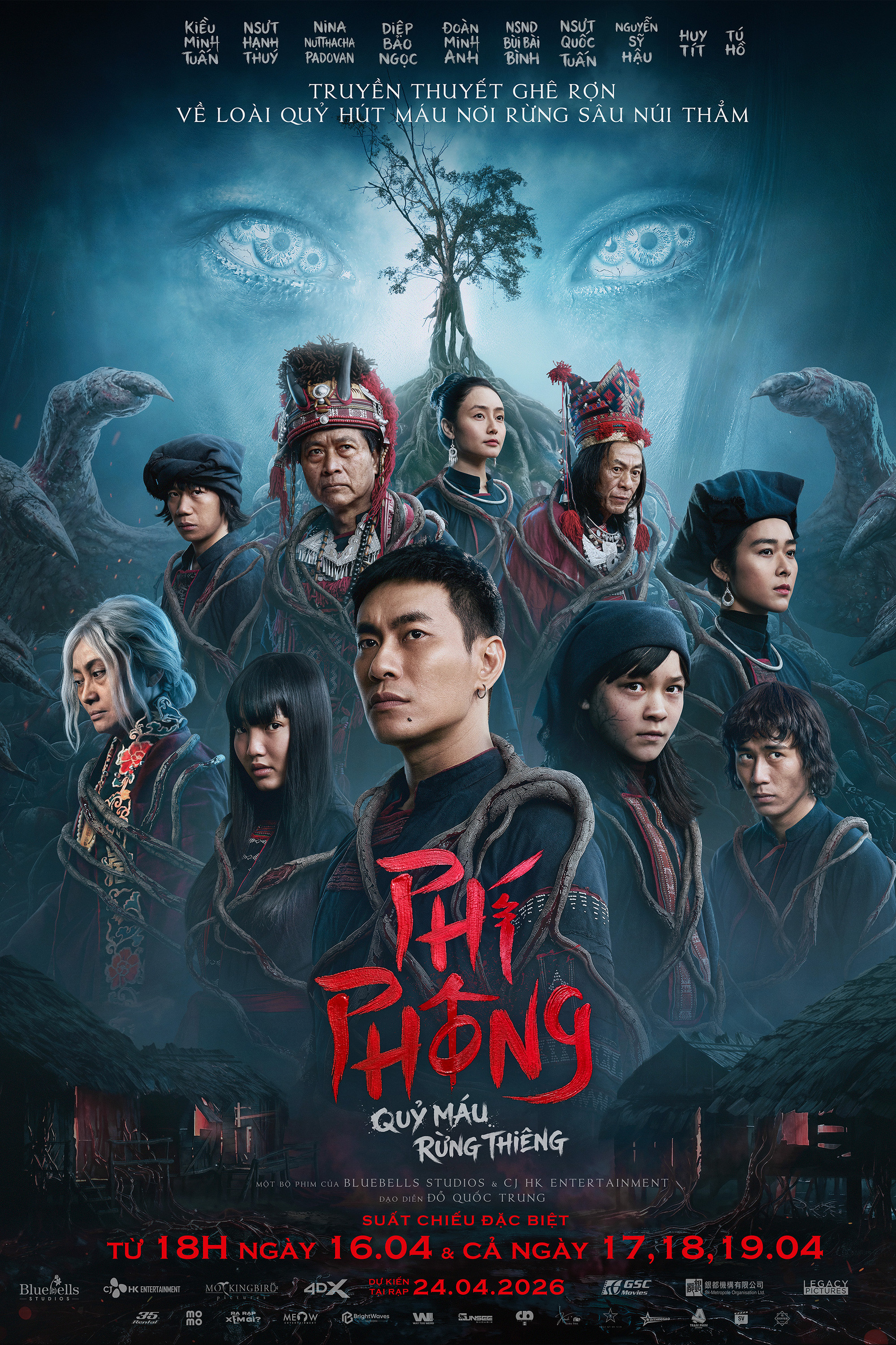 Poster phim Phí Phông: Quỷ Máu Rừng Thiêng
