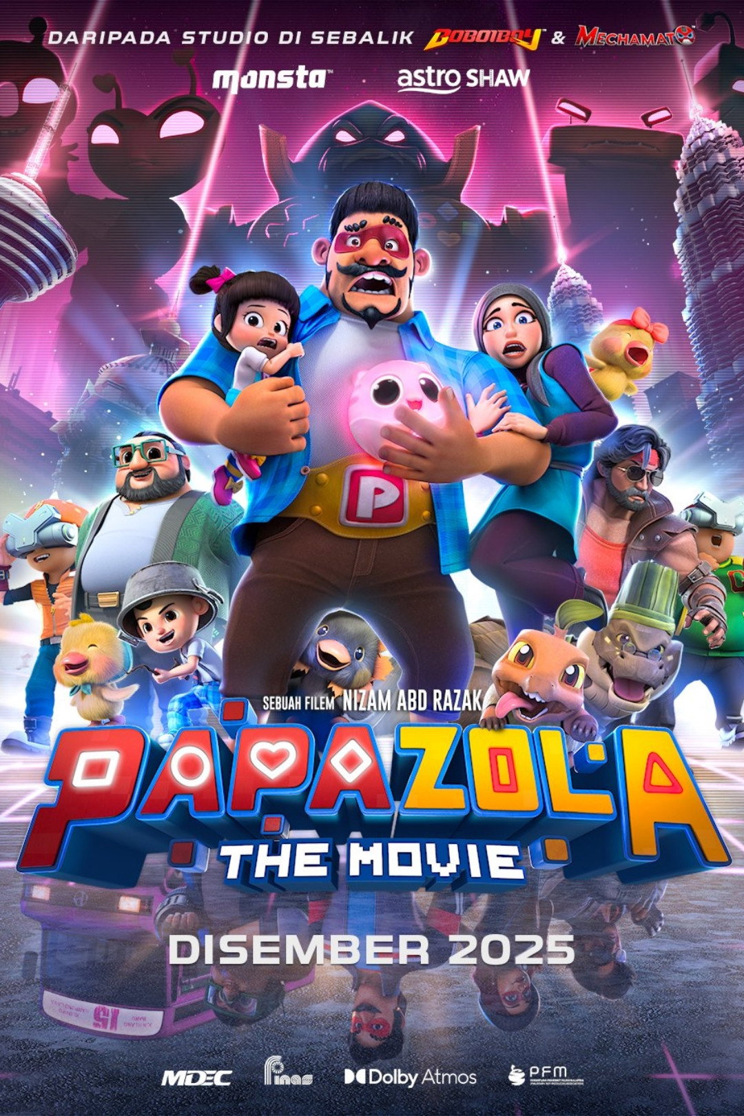 Poster phim Papa Zola: Bản Điện Ảnh